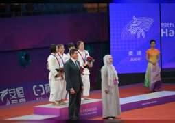 "الجودو" يحرز ميداليتين للإمارات في دورة الألعاب الآسيوية