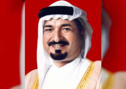 حاكم عجمان يعزي أمير الكويت في وفاة الشيخ مبارك عبدالله الأحمد الجابر