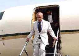 Shehbaz Sharif arrives in Lahore after London tour