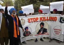 Sikhs protest before UN HQ against India over Khalistan leader's murder