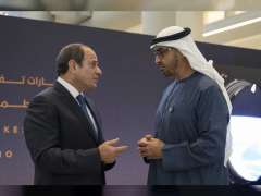 UAE, Egyptian Presidents discuss bilateral cooperation, regional developments