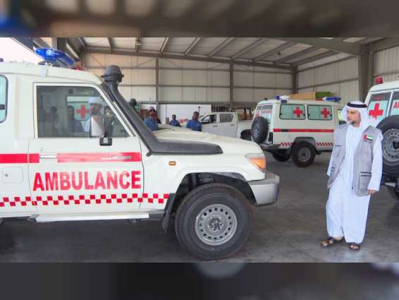 UAE dispatches ambulances to support health sector in Ukraine