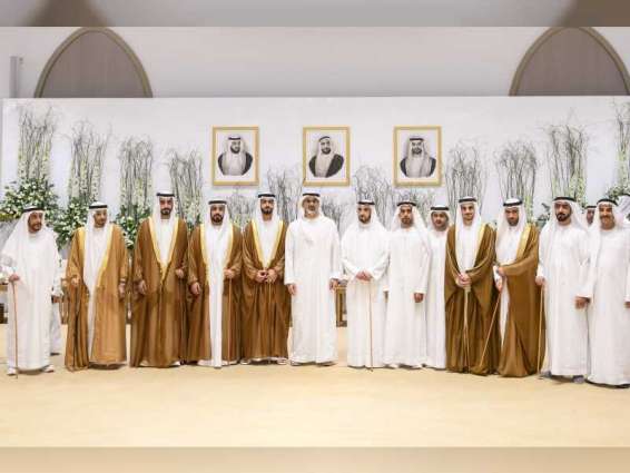 Crown Prince of Abu Dhabi attends group wedding reception