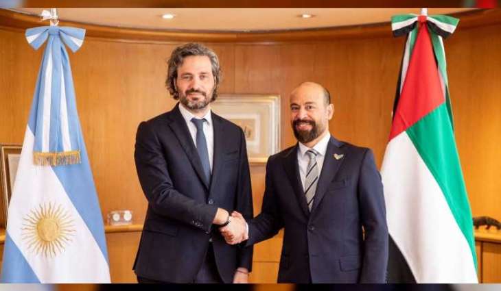 UAE Ambassador meets Argentine Minister of Foreign Affairs, International Trade, and Worship