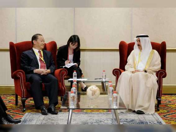 Saqr Ghobash meets Vice Chairperson of Standing Committee of China’s National People's Congress