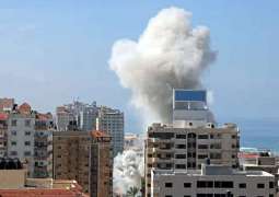 At least 160 Palestinians myrtred, over 1000 injured in Gaza air strikes