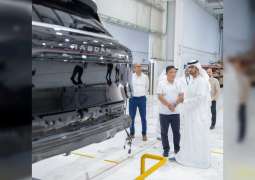 Minister of Industry & Advanced Technology inaugurates ‘Standard Turf’ factory and visits ‘Rabdan’ vehicle facility