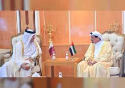 Ajman Ruler receives Consul-General of Qatar