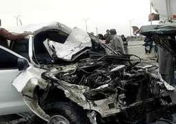 Two injured as interior minister’s squad meets accident   