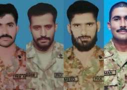 Six terrorists killed, four soldiers martyred in Waziristan encounters