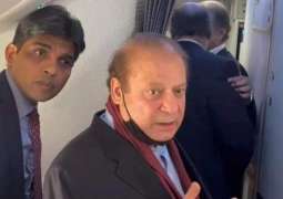 Nawaz Sharif touches down motherland after four-year long exile