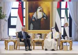 UAE President and Singaporean Prime Minister discuss bilateral relations