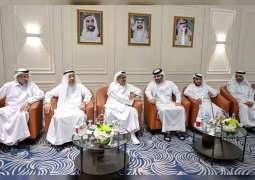 Mansoor bin Mohammed attends mass wedding ceremony