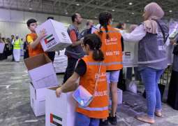 تعبئة 7 آلاف حزمة من المساعدات الإنسانية ضمن حملة "تراحم من أجل غزة"  في إكسبو الشارقة