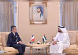 Saif bin Zayed meets with French Minister of Interior