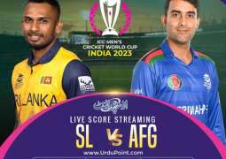 Cricket World Cup 2023 Match 30 Afghanistan Vs. Sri Lanka, Live Score, History, Who Will Win