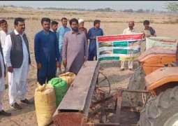 Wheat sowing inaugurated in Muzaffargarh