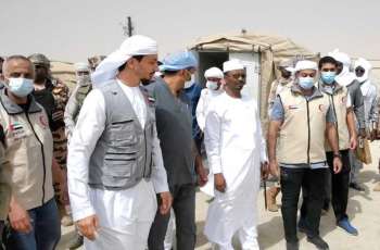Chad's Transitional Military Council Leader visits UAE Field Hospital in Amdjarass