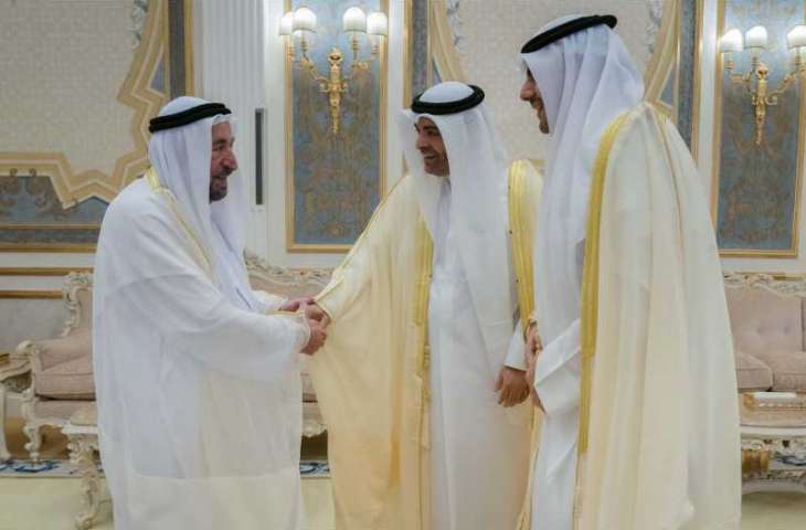 Sharjah Ruler receives Consul-General of Kuwait