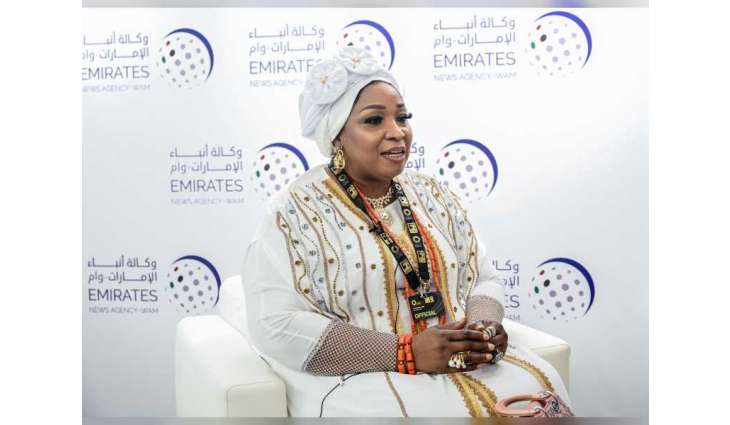 سفيرة الأمم المتحدة للسلام : الإمارات لاعب عالمي في صناعة الطاقة ومواجهة التغير المناخي