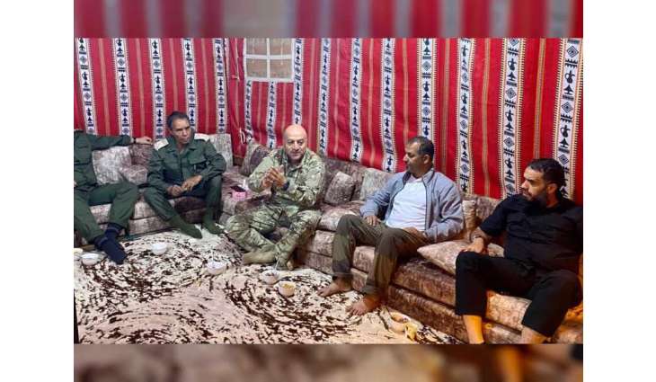 آمر المنطقة الأمنية درنة يشيد بجهود الإمارات الإنسانية في ليبيا 