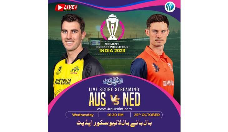 Cricket World Cup 2023 Match 24 Australia Vs. Netherlands, Live Score, History, Who Will Win