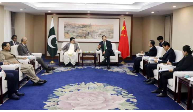Sadiq Sanjrani, Luo Zhaohui discuss bilateral tie

 