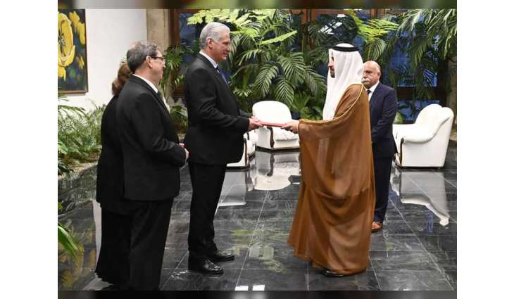 UAE Ambassador presents credentials to President of the Republic of Cuba