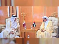 Ajman Ruler receives Consul-General of Qatar