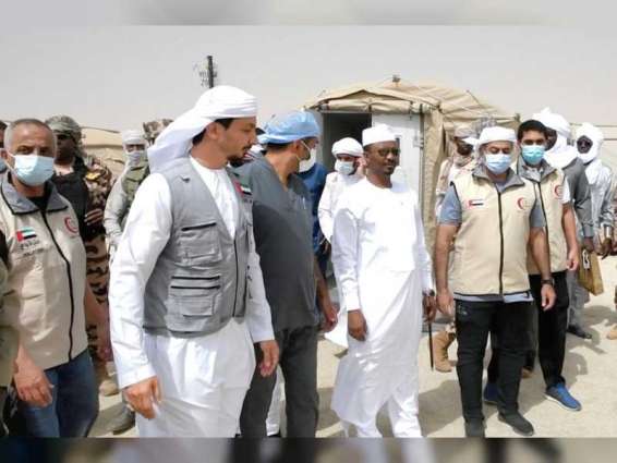 Chad's Transitional Military Council Leader visits UAE Field Hospital in Amdjarass