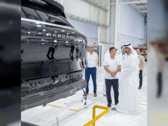 Minister of Industry & Advanced Technology inaugurates ‘Standard Turf’ factory and visits ‘Rabdan’ vehicle facility