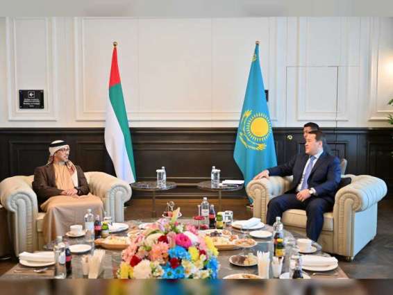 Mansour bin Zayed  meets Kazakh PM