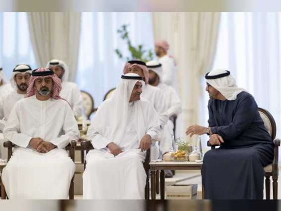UAE President receives Ruler of Fujairah and Crown Princes of Fujairah and Ajman