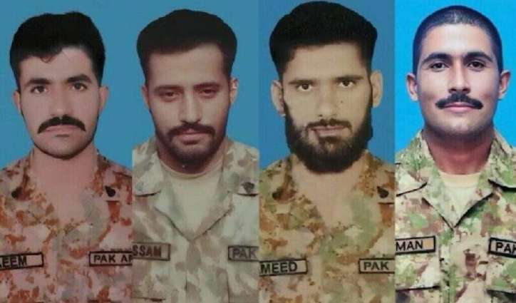 Six terrorists killed, four soldiers martyred in Waziristan encounters