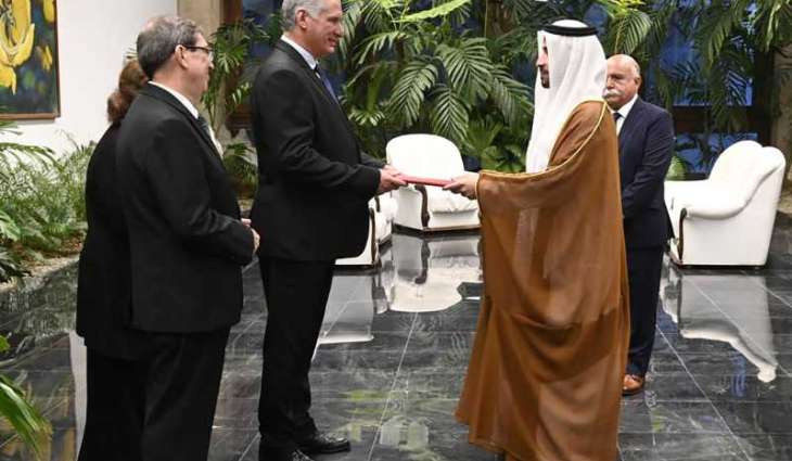 UAE Ambassador presents credentials to President of the Republic of Cuba