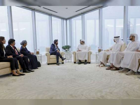 Maktoum bin Mohammed meets with World Bank Group President
