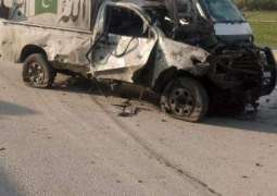2 civilians killed, 3 soldiers among 10 injured in suicide attack on army convoy in KP’s Bannu: ISPR