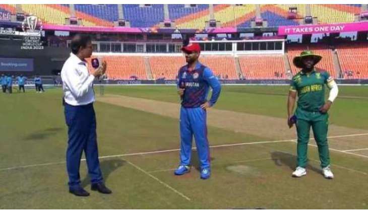 ICC Men’s Cricket World Cup 2023: Afghanistan opt to bat first against South Africa