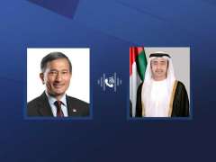 Abdullah bin Zayed, Singaporean FM discuss regional developments