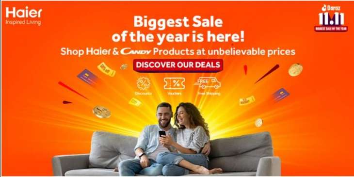 Unveiling the Spectacular Daraz 11.11 SALE on Haier - Biggest Sale of the Year!