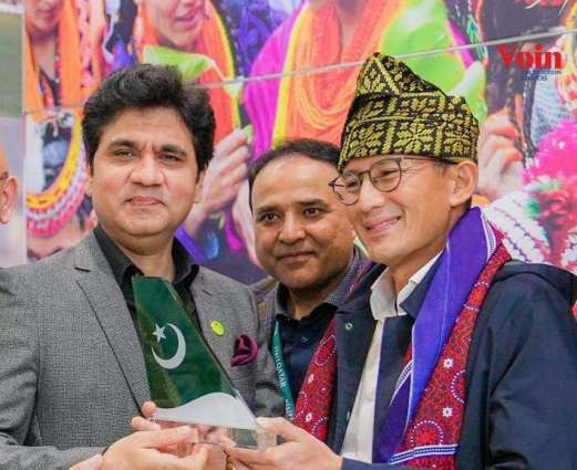 Minister of State for Tourism, Wasi Shah, and Indonesia's Minister of Tourism, Sandiaga Salahuddin, Forge Historic Ties at World Travel Mart in London