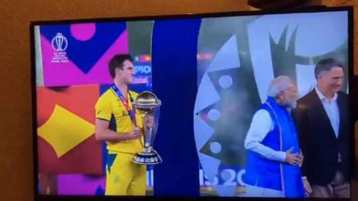 Modi's ungracious trophy presentation causes stir after World Cup final loss