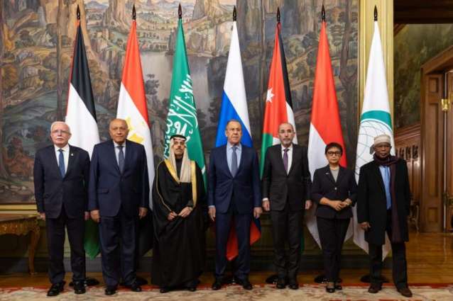 Ministerial Committee Mandated by the Joint Arab-Islamic Summit holds an Official Meeting with Russia’s Foreign Minister