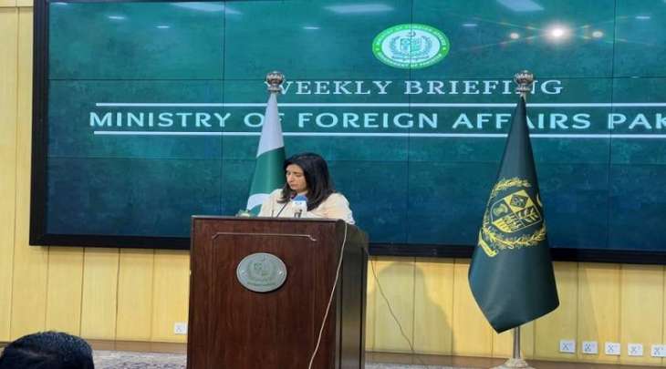 المتحدثة الرسمية باسم وزارة الخارجية تؤکد بأن باکستان تقدم طلبًا رسميًا للحصول على العضوية بمجوعة البريكس