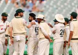Pakistani strike thrice to counter Australia on first day of rain-impacted MCG Test match
