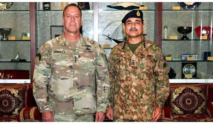Army Chief, Commander CENTCOM discuss regional security

 