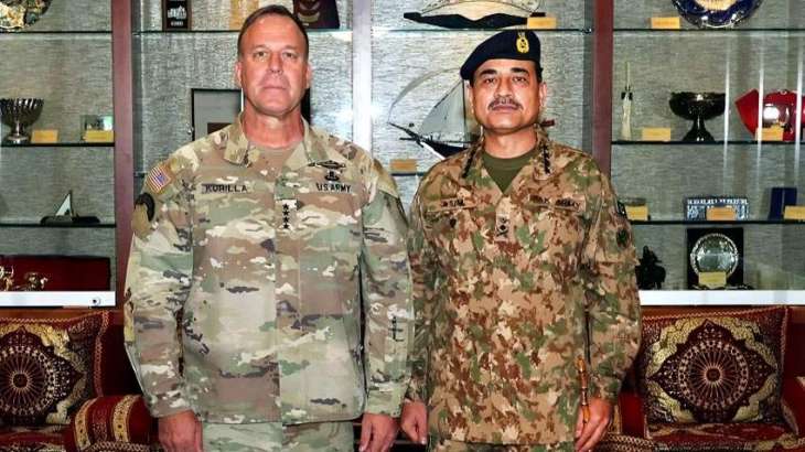 Army Chief, Commander CENTCOM discuss regional security

 