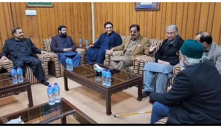Bilawal meets PAT leaders, visits Aitzaz Ahsan
