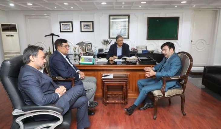KP Sports Minister meets Chairman PCB Management Committee