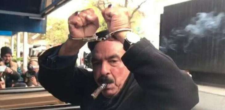 AML Chief Sheikh Rasheed arrested in case related to May 9 riots